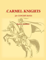 CARMEL KNIGHTS Concert Band sheet music cover Thumbnail